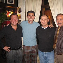 Die Legenden von Real Madrid: Fernando Hierro und Erfolgstrainer Uli Stielike Hierro und Uli Stielike