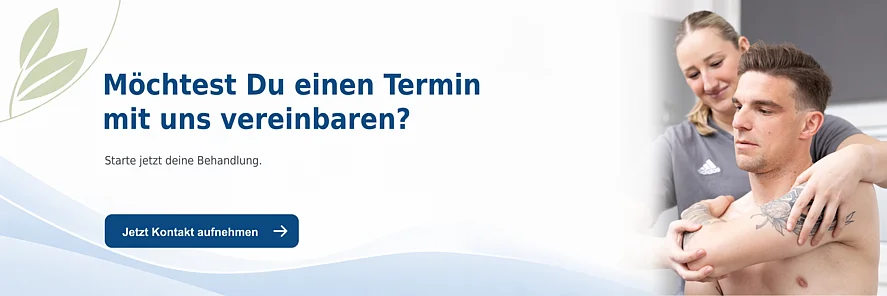 Termin für Krankengymnastik vereinbaren CTA KG